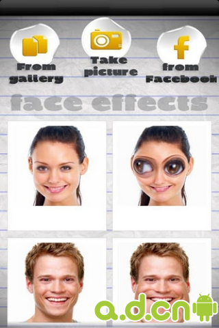 恶搞大脸 Face Effects