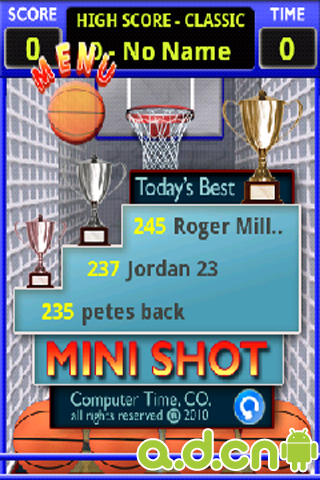 【免費體育競技App】迷你投篮机 Mini Shot Basketball-APP點子